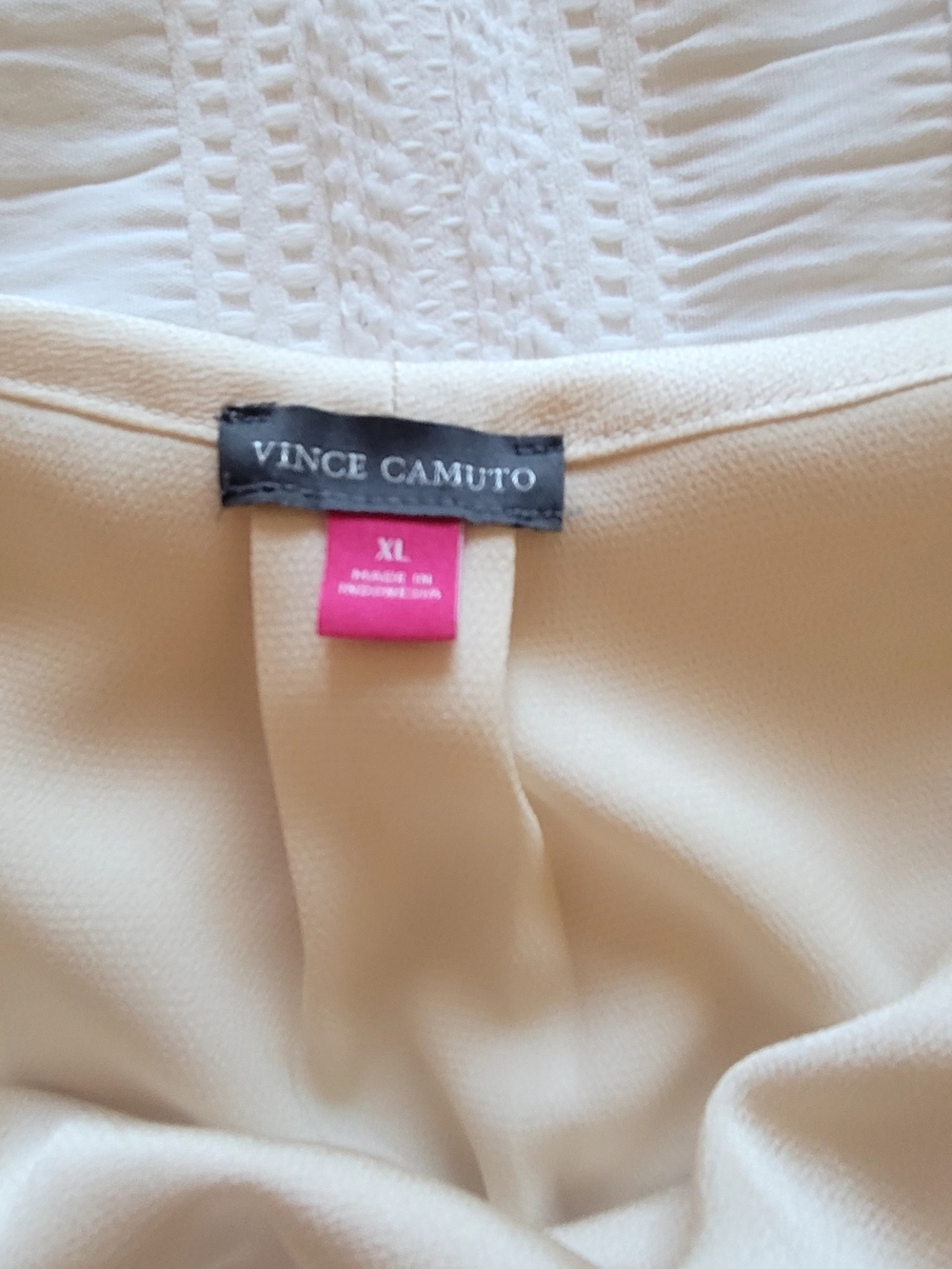 Ivory Cowl Neck Sleeveless Top - Picture 2 of 6